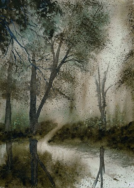 Watercolour part 199 by Tania Perneel