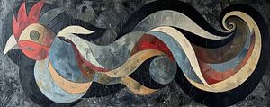 Cock Painting | Swirl Cock