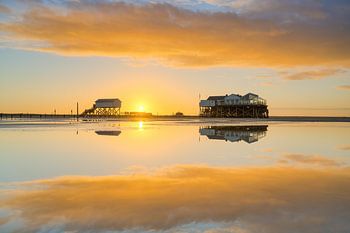 Sankt Peter-Ording Sonnenaufgang IV