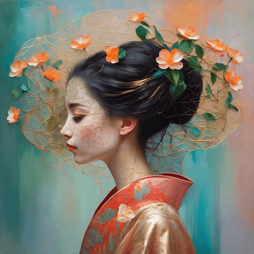 Geisha von Jolique Arte