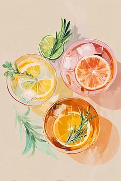 Zomers Oranje no.4 van Studio BB