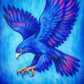 Blauer Adler