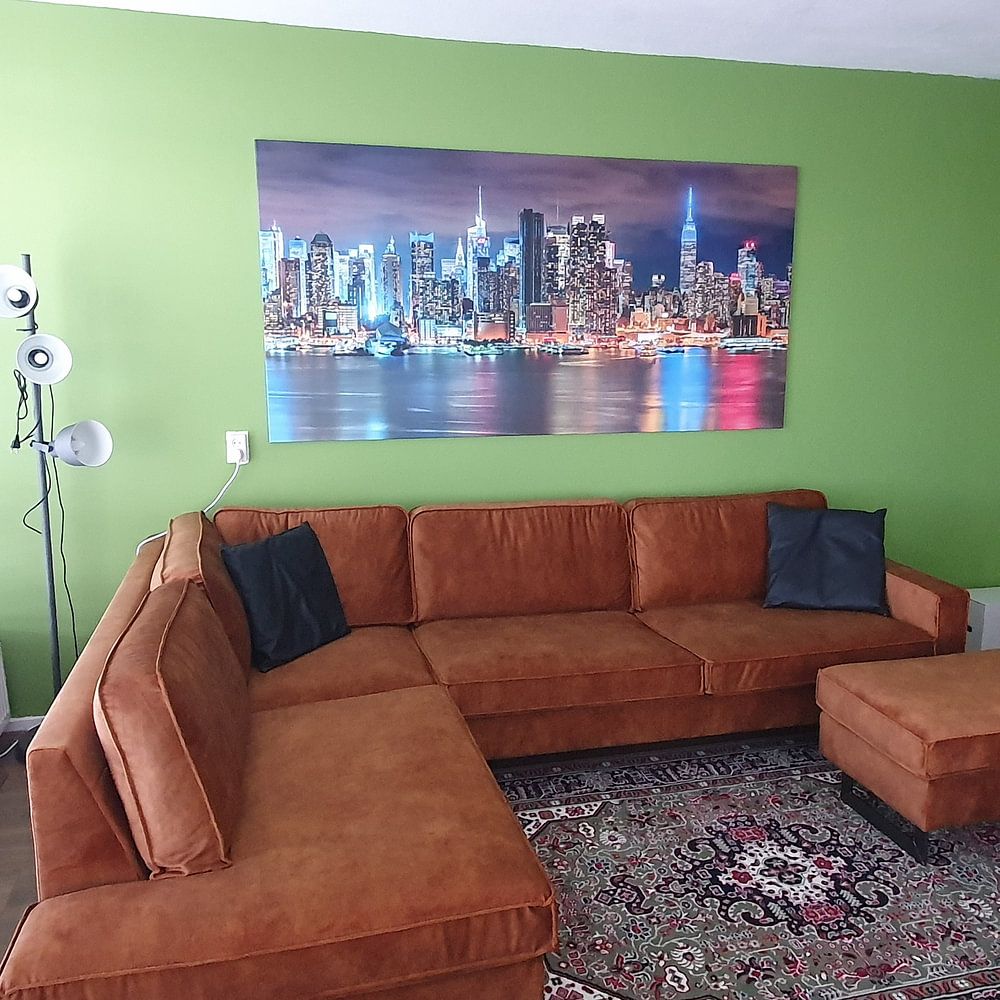 New York Skyline Panorama  van Sascha Kilmer 