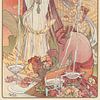 Incantation (Salammbô) (1897) de Alphonse Mucha sur Peter Balan