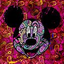 Mickey Mouse Paisley van Rene Ladenius Digital Art thumbnail