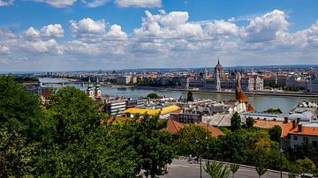 Boedapest aan de Blauwe Donau van Roland Brack