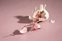 Stilleven met paarse knoflook I Food Fotografie