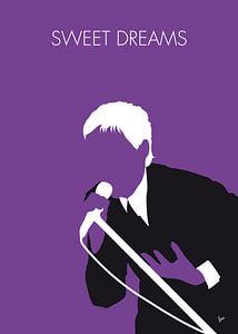 No111 MY EURYTHMICS Minimal Music poster van Chungkong Art