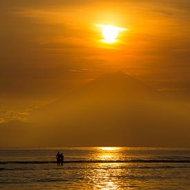 Bali zonsondergang by Andre Jansen