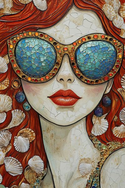 Sailor | Sunglasses Shells by Eye catching paintings