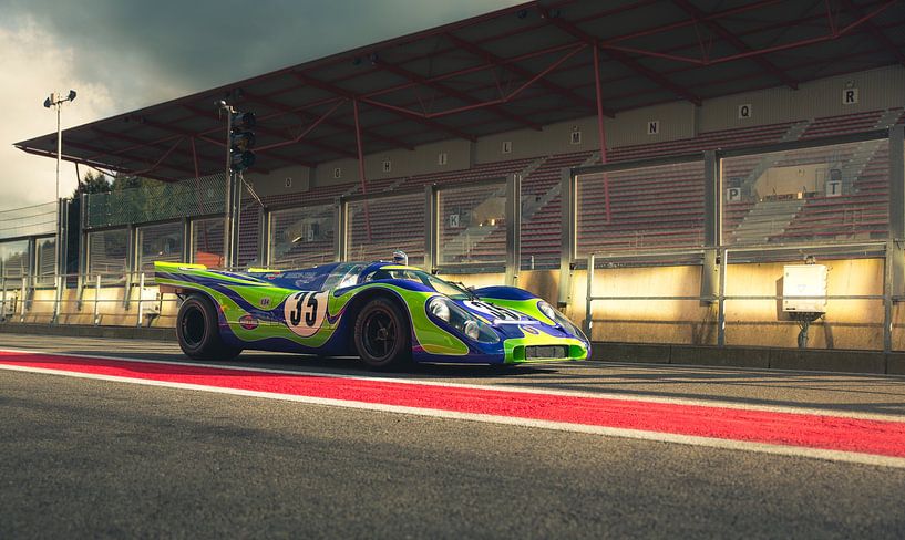 Porsche 917k (917-021) Psychedelic van Thijs Oorschot