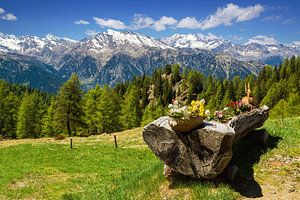 Berglandschaft in Südtirol am Meraner Höhenweg