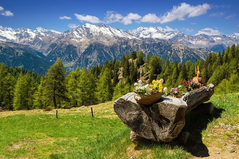 Berglandschaft in Südtirol am Meraner Höhenweg von Reiner Würz / RWFotoArt