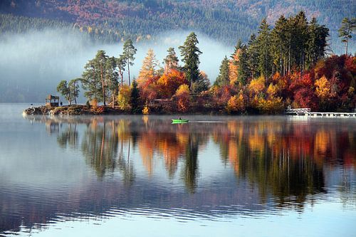 Herfstdag aan de Schluchsee