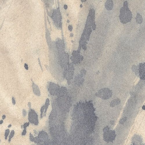 Wabi-sabi neutraal minimalistisch aquarelschilderij