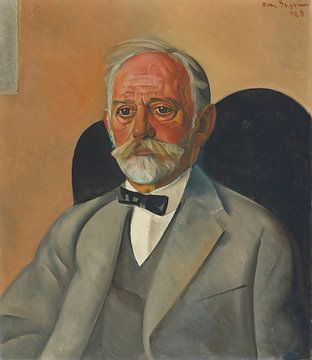 Boris Dmitrievitsj Grigorjev - Portret van een edelman (1923) van Peter Balan