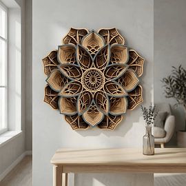 Echoes of Nature Mandala by Kobadoba