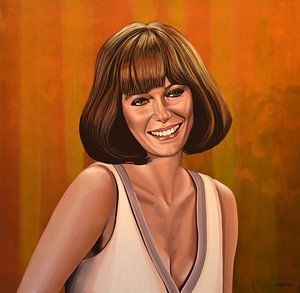 Jacqueline Bisset Painting von Paul Meijering