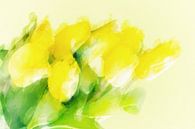 gelbe Frühlingstulpen von Dagmar Marina Miniaturansicht