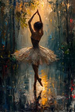 Ballet in the spotlight by ByNoukk