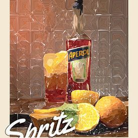 Aperol Spritz - Cocktails classiques orange sur Gunawan RB
