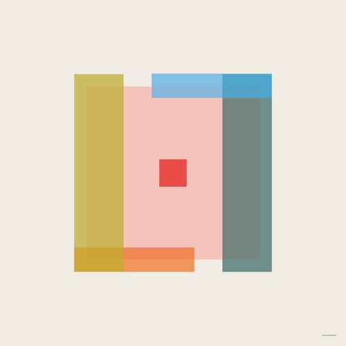 Abstract Colour Square