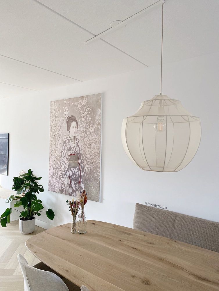 Geisha in Kirschblüte  von Johan Michielsen 