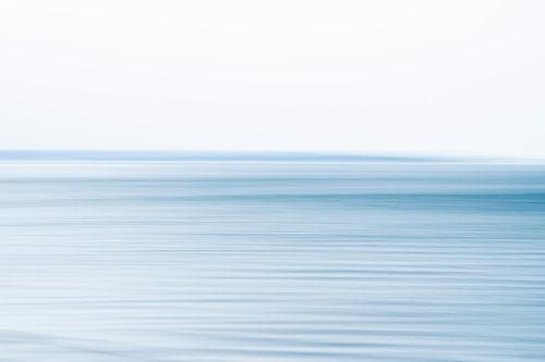 Mer bleue abstraite