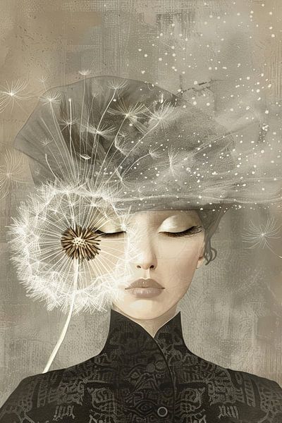 Lady Dandelion von ARTemberaubend