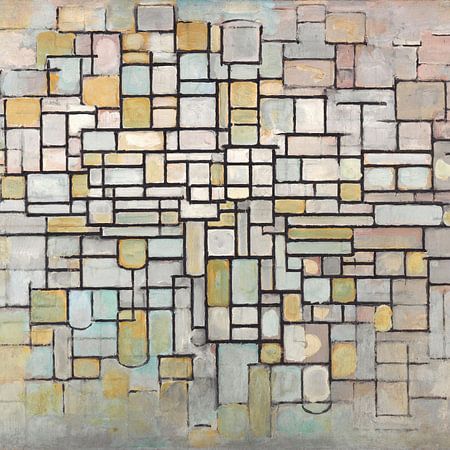Piet Mondriaan. No. 11van 1000 Schilderijen
