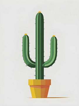 Potted Cactus Collection by Giandra Safaraz