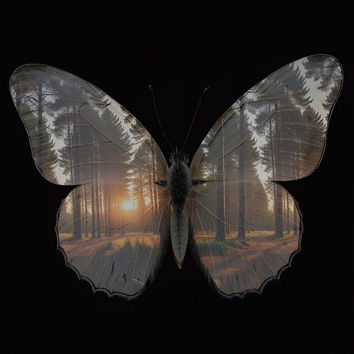 Butterfly Sunset