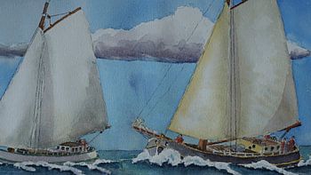 Segelregatta für Tjalken