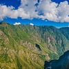 Machu Picchu en omgeving, Peru. Panoramafoto van Rietje Bulthuis