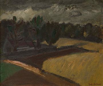 Landschaft, Gustave De Smet, 1940