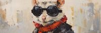 Tiere Porträt von Wunderbare Kunst Miniaturansicht