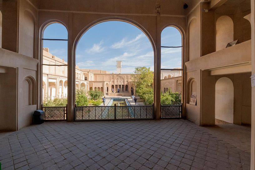 Iran: Borujerdis house (Kashan) by Maarten Verhees