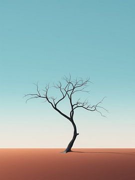 Fine Art Minimalism | tree by Eva Lee