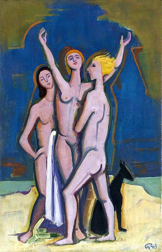 Karl Hofer, Evocatie, 1948