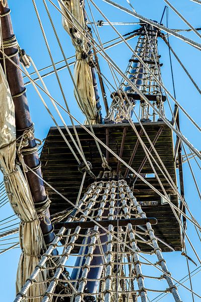 Rigging sailing ship by Dieter Walther