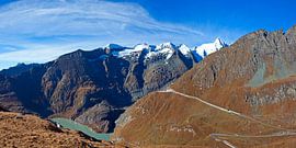 Die Großglockner Hochalpenstraße und der Margaritzenstausee