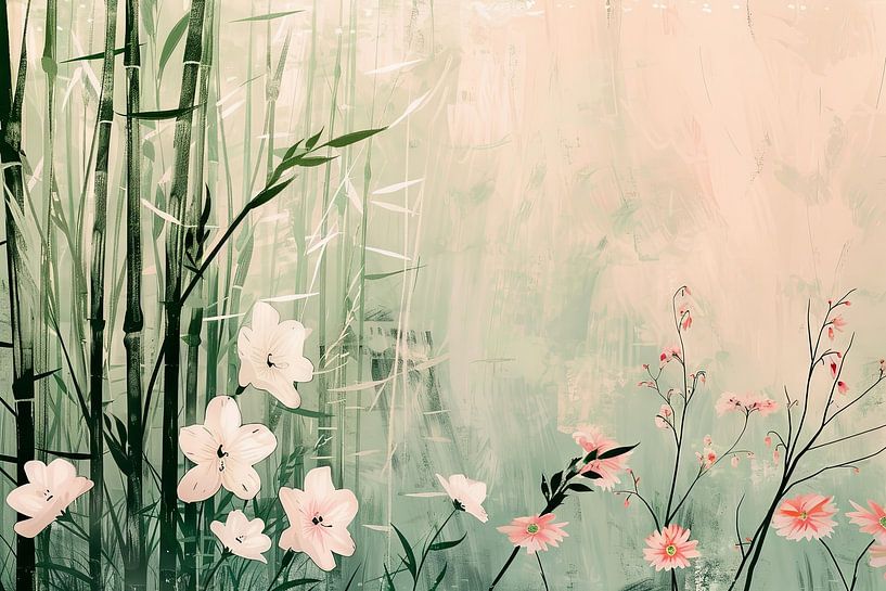 Flowers Japan by Poster Art Shop