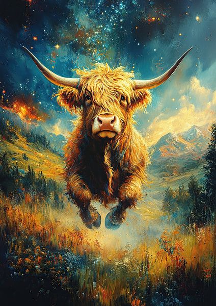 Highland Cow by Niklas Maximilian