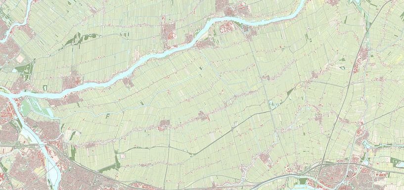 Map of Molenlanden by Rebel Ontwerp