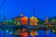 Elburg harbour 1 by Han Kedde thumbnail