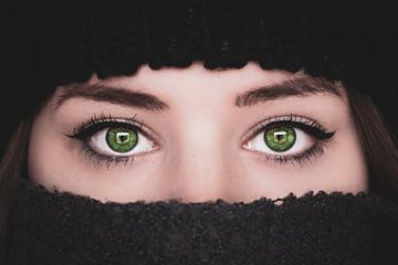 Groene ogen van Samantha Levolger