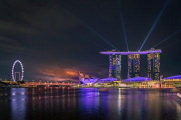 Marina Bay Sands Lightshow van Bart Hendrix