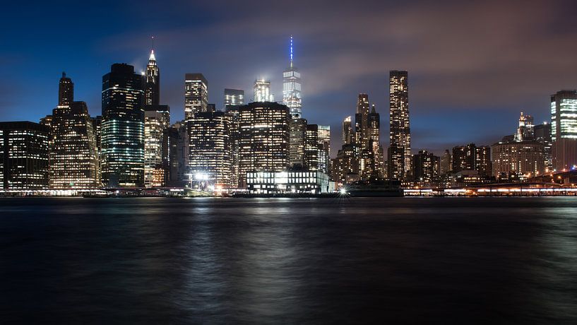 NYC skyline von Bjorn van der Wee