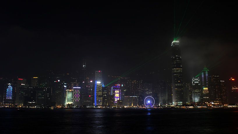 Hong Kong la nuit par rheinmain.from.above