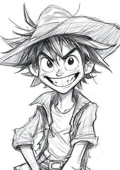 Boundless Dreams – Expressive Pencil Sketch